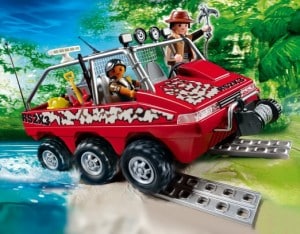 4844_ Playmobil Treasure Hunter's Amphibious Truck