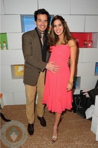 Antonio Sabato and pregnant girlfriend Cheryl Nunes
