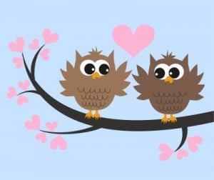 Valentines Owls