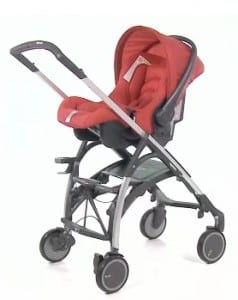 Avio with infant car seat