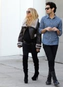 Rachel Zoe with friends in LA