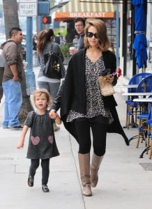 Jessica Alba and daughter Honor Marie