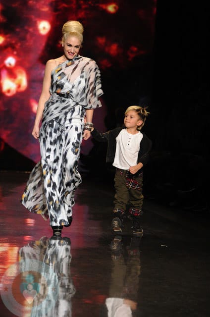 Gwen Stefani & Kingston Rossdale at the L