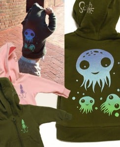 Hoodie olivesquid