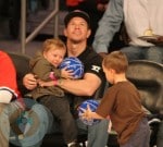 Mark Wahlberg with sons Brendan and Michael