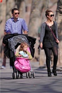 Jessica Alba out with Honor Marie & Cash Warren