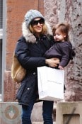 Sarah Jessica Parker with daughter Marion Broderick