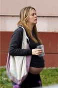 A pregnant Alicia Silverstone Out in LA