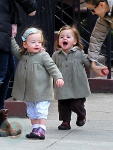 Sarah Jessica Parker's daughters Tabitha and Marion
