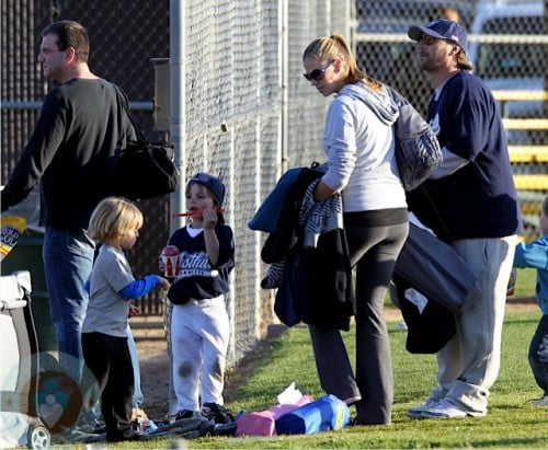 Kevin and Victoria with Sean and Jayden