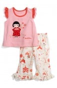 Disney, It's a Small World Flutter Sleeve Top & Leggings (Infant)