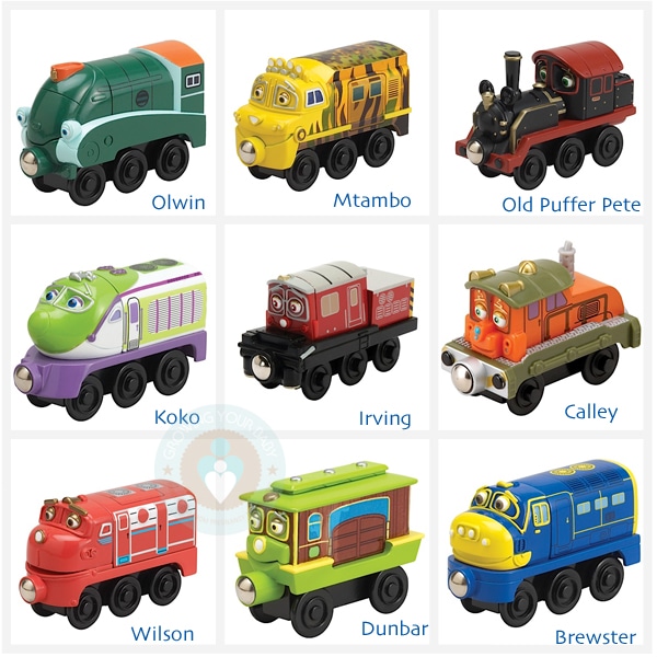 Chugginton-wooden-trains - Growing Your Baby