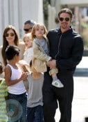 The Jolie-Pitt Family walk to the store in New Orleans