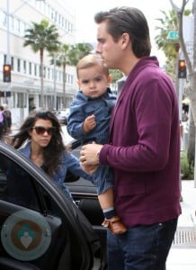 Scott and Mason Disick