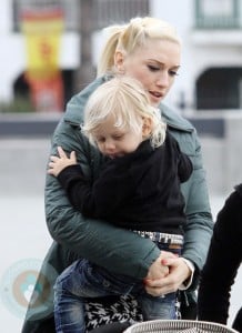 Gwen Stefani with son Zuma