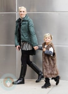 Gwen Stefani with son Kingston Rossdale