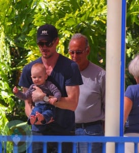 Eric Dane and daughter Billie