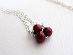 Mu-Yin Jewelry- Cranberry Necklace
