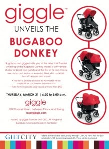 giggle bugaboo donkey