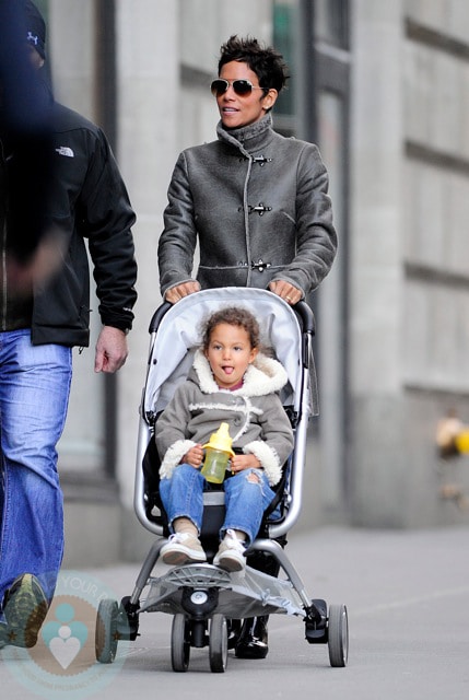 Halle Berry and Nahla Aubry