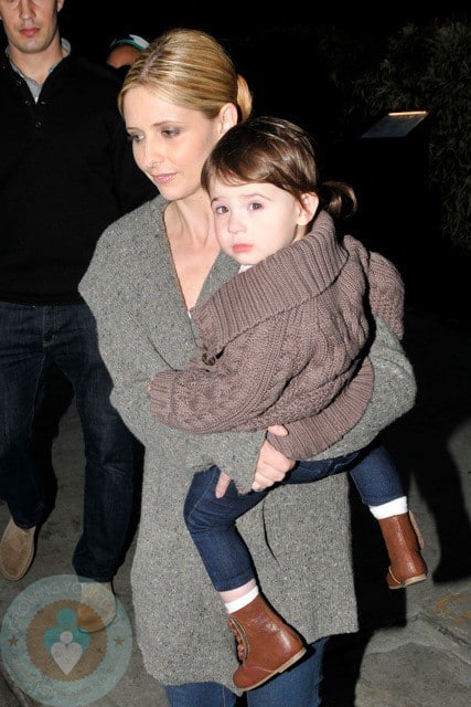 Sarah Michelle Gellar & daughter Charlotte in NYC