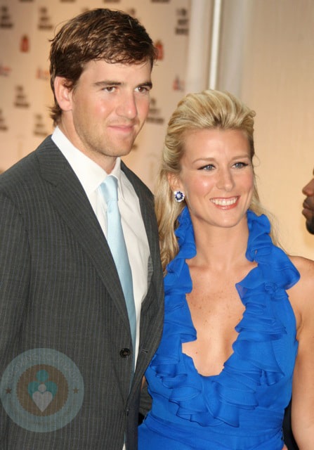 Eli Manning and Abby McGrew