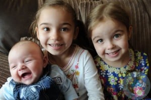 Ella, Evie and Harrison- The 7:43 babies!
