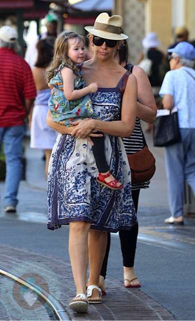 Toni Collette and daughter Sage Galafassi 