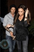 David and an Expectant Victoria Beckham (April6th, 2011)