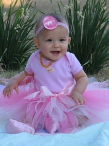 Baby Blush Boutique - Pretty in Pink Tutu with FREE Satin Flower Headband
