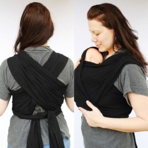 Baby Ette - Basic Black BabyEtte Woven Baby Wrap