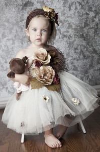 BabyJCouture - Floral Splendor Tutu Outfit