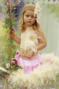 BabyJCouture - Maribou and Chandelle Feather Pettiskirt