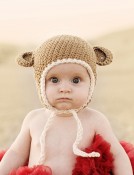 Citefuzz - Cotton Mini Monkey Flap Hat