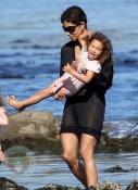 Halle Berry and Nahla at a Malibu Beach