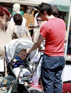 Johnny Knoxville with son Rocco