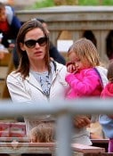 Jennifer Garner on the farm with daughter Seraphina