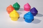 Gaddy Nipper Crayons - Half a Dozen Creamy Cupcake Crayons