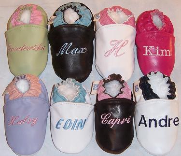 Soft Soul Baby Shoes - Personalized Leather Baby Shoes