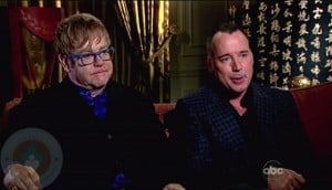 Elton John and David Furnish