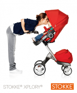 2011 Stokke Xplory - red lifestyle