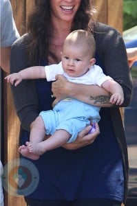Alanis Morissette with son Ever