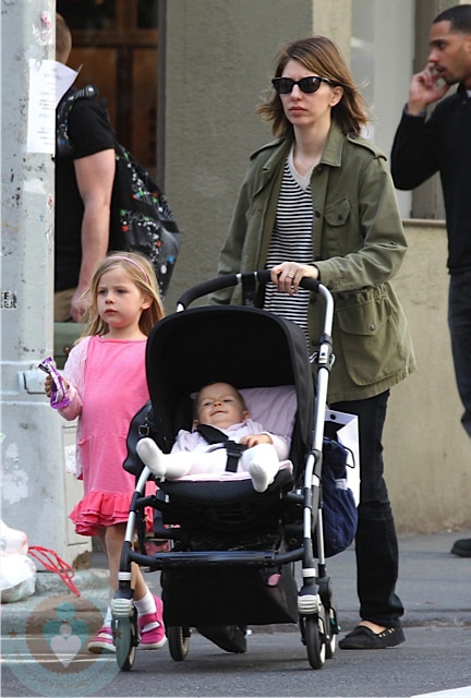 Sofia Coppola and her daughters, Romy and Cosima
