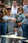 Sarah Jessica Parker  with daughter Marion