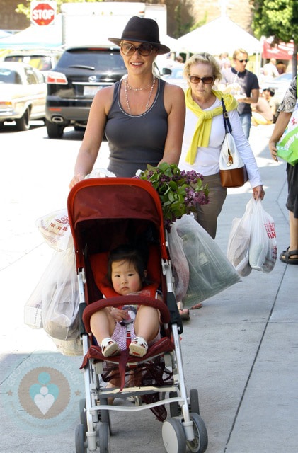 Katherine Heigl with daughter Naleigh Kelley