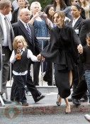 Angelina Jolie with Shiloh at Kung-Fu Panda Premiere