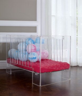 nursery works acrylic crib