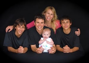 Niki Taylor with her Family