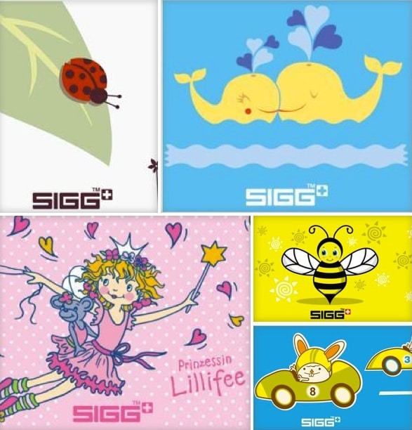 SIGG Little Kids Bottle prints
