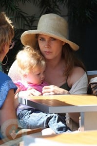 Amy Adams with daughter Aviana